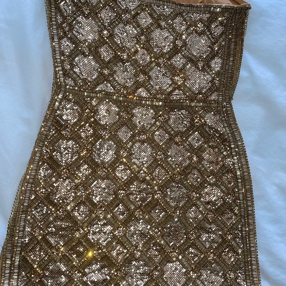 Retrofete HEATHER SEQUIN CHAINMAIL DRESS - size small - Picture 11 of 17